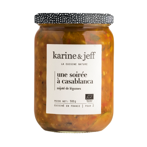 Une soirée à casablanca mijoté de pois chiches légumes et lait de coco - 1