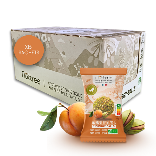 Balls bio abricot pistache (prêt à vendre) - 1